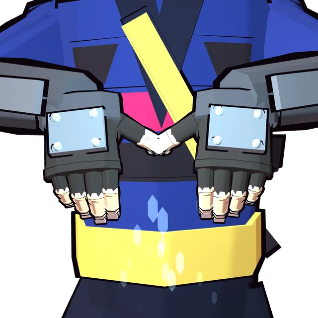 Kaito forming the Frost seal