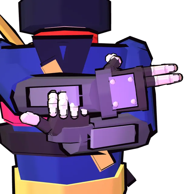 Kaito forming the Lightning seal