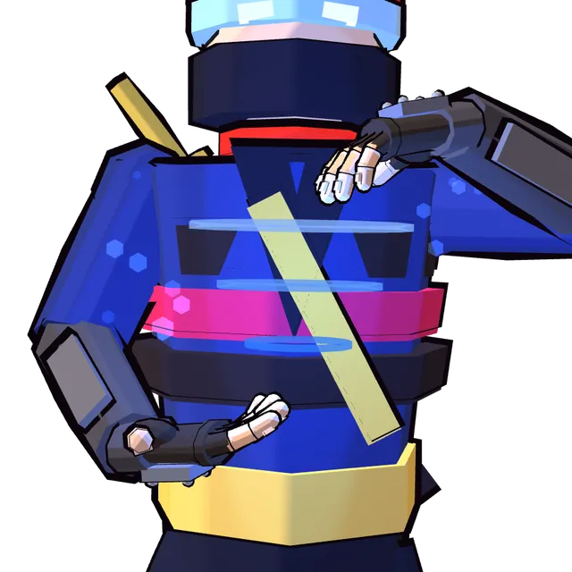 Kaito forming the Water seal