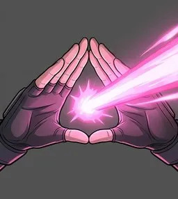 Illustration of the Spirit hand sign